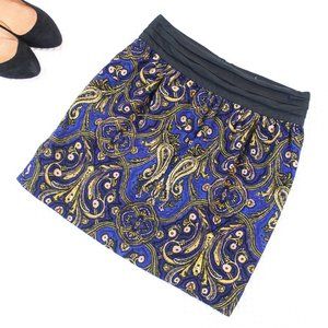 Cidra | Short Patterned Skirt | 6 | Anthro